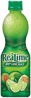 Realime 100% Lime Juice from Concentrate 8oz, Pack of 2