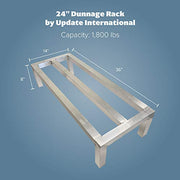 Update International 1 / 36-Inch x 14-Inch x 8-Inch / Silver Rack Shelves