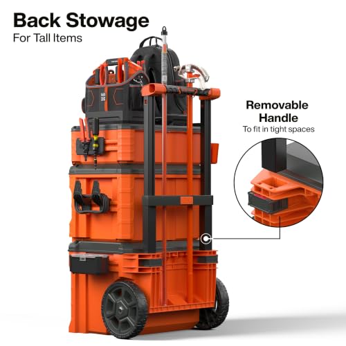 KLEIN TOOLS Two Drawer Rolling Toolbox / Orange / 250.0 pounds Tool Boxes