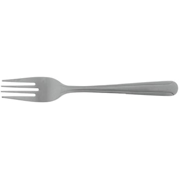 Dominion Salad Fork 18/0 Stainless Steel - 6 3/8"L by HUBERT – Stainless Steel, Silver, Pack of 12, Model HDO-06-HB