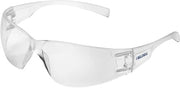Global Industrial Frameless Petite Safety Glasses, Scratch Resistant, Clear Lens, Lot of 12