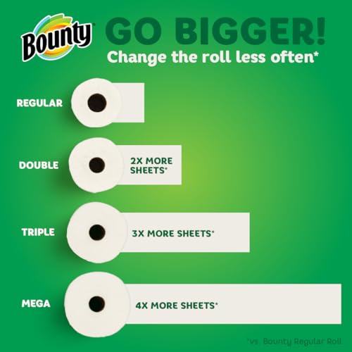 Bounty Prints / 1 / 135 Count (Pack of 2) Paper Towels