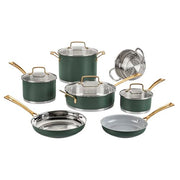 Cuisinart Green / 11 piece set / 1 Cookware Sets
