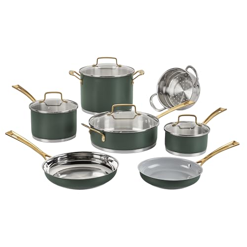 Cuisinart Green / 11 piece set / 1 Cookware Sets