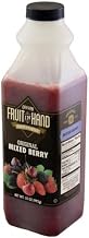 Fruit In Hand Mixed Berry Pourable Fruit Puree, 35 Ounce -- 6 per case.