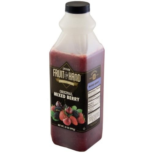 Fruit In Hand Mixed Berry Pourable Fruit Puree by Oregon – Pack of 6