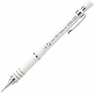 Zebra Technologies Zebra Mechanical Pencil, Tect 2 Way Light, 0.5mm, White Body (MA42-W)