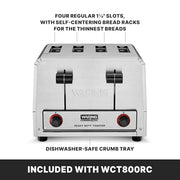 Waring 15-Ampere / WCT800RC / Silver Toasters