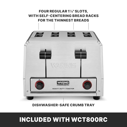 Waring 15-Ampere / WCT800RC / Silver Toasters