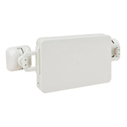 Combo LED Emergency Exit Sign by Global Industrial – 2.95"L x 8.4"W x 8"H, Plastic, Red, Model JLEC2RW
