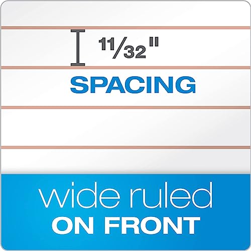 Ampad 70 Sheets / White / Legal/Wide Letter & Legal Ruled Pads