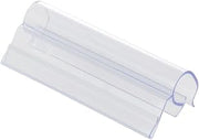 HUBERT Clear Plastic Multi-Purpose Wire Sign Holder - 2 1/4" L