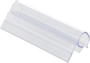 HUBERT Clear Plastic Multi-Purpose Wire Sign Holder - 2 1/4" L