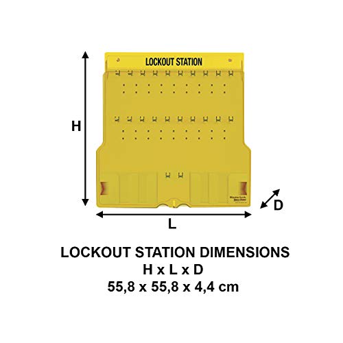 Master Lock Unfilled / Yellow / Country Keyed Padlocks