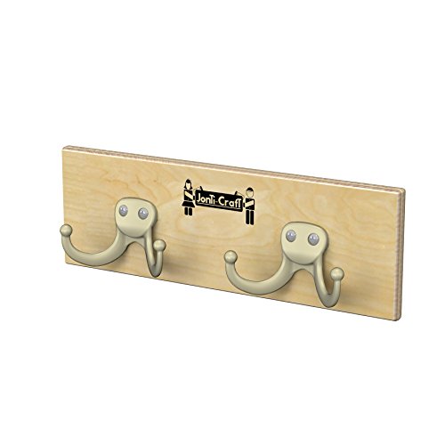 Wall Mount Coat Rail by Jonti-Craft – Birch Wood, Model 0756JC