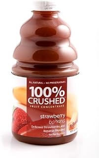 Dr. Smoothie Dr Smoothie Strawberry Banana 100% Crushed Fruit Smoothie Concentrate (46oz bottle) by Dr Smoothie