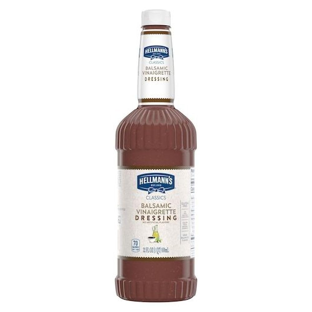 Hellmanns Balsamic Vinaigrette Dressing by HELLMANN'S – 32 ounces, Pack of 6