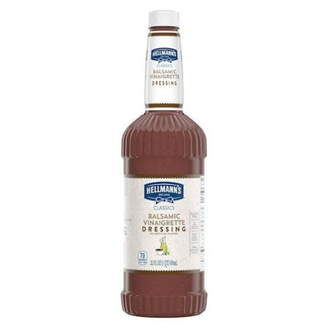 Hellmanns Balsamic Vinaigrette Dressing by HELLMANN'S – 32 ounces, Pack of 6