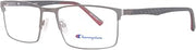 Champion FL4002 C02 Eyeglasses Men's Matte Gunmetal Full Rim Rectangle Shape 58mm