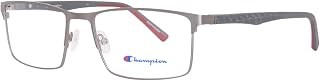 Champion FL4002 C02 Eyeglasses Men's Matte Gunmetal Full Rim Rectangle Shape 58mm