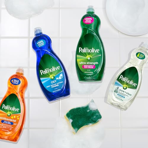 Palmolive Pure + Clear Spring Fresh / 32.5 Fl Oz (Pack of 2) / White Dish Soap