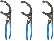 Channellock Slip-Joint Pliers 209 - Oil Filter Removal, PVC Handling, Plier Set - 9 in, 3-Pack