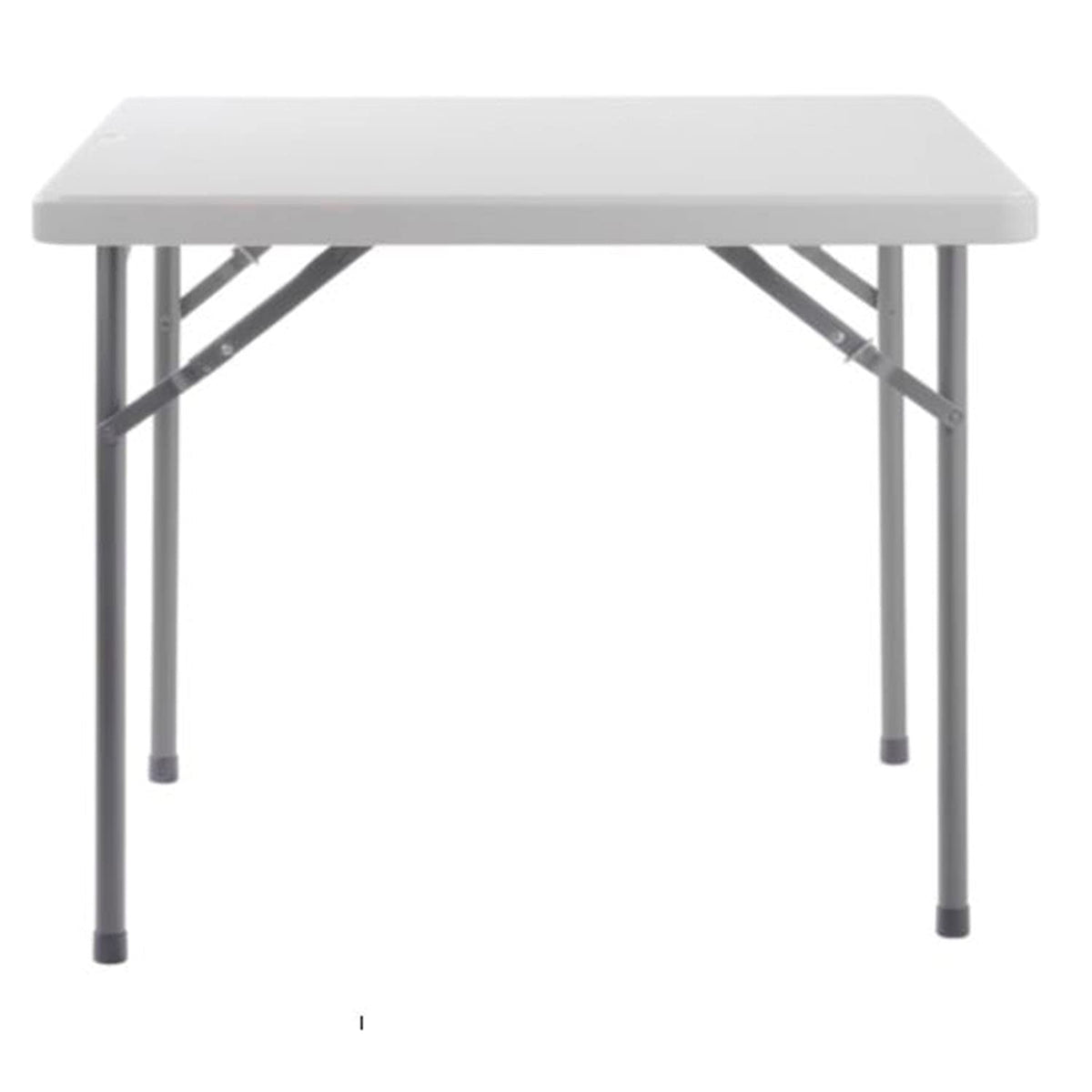 36" x 36" Plastic Folding Table by Global Industrial – 36" x 36" x 29", Plastic, White, Model INT-BT3636-21