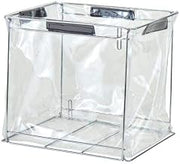 Cambro Vinyl Medium Reusable Liners for Food Delivery Bags, Fits GBFMD-000 Metal Frame Clear GBLMD-CLR