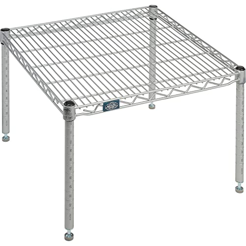 Nexelate Silver Epoxy Wire Dunnage Rack – Wire, Silver, Model P2430EP