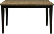 Starlight Canyon Home Stormy Ridge Brown Dinette Table, 36-54 inches, Rubberwood, Transitional, Seats 6