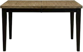 Starlight Canyon Home Stormy Ridge Brown Dinette Table, 36-54 inches, Rubberwood, Transitional, Seats 6