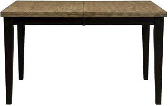 Starlight Canyon Home Stormy Ridge Brown Dinette Table, 36-54 inches, Rubberwood, Transitional, Seats 6