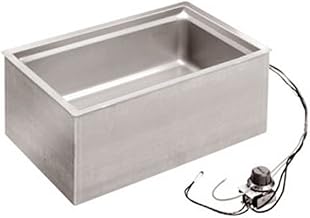 Wells BMW-206STU Bottom Mount Electric Built-In Food Warmer with Square Corners & 12" x 20" Insulated Pan Opening