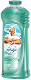 Mr. Clean Mr Clean Multi-Surfaces Liquid with Febreze Freshness, Meadows and Rain, 28-Ounce