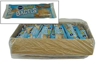Pillsbury Mini Bagels, Cinnamon Creamy Cheese, 2.43 Ounce - 72 per case.