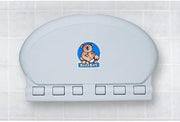 KB208-01 Gray Horizontal Oval Baby Changing Station by Koala Kare
