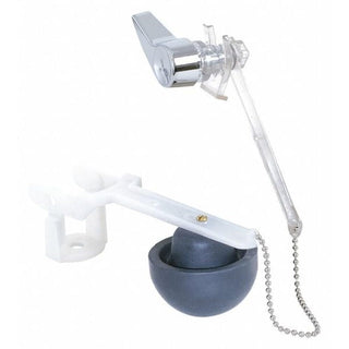 Touch Flush Valve for Eljer Toilets by EZ-FLO – 2.9 x 9 x 2.9 inches, Plastic, White, Model 40079