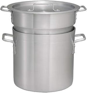 Winco Aluminum Double Boiler Set, 16-Quart