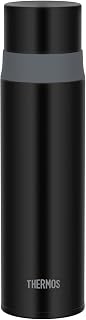 Thermos FFM-502 STB Stainless Steel Water Bottle, Cup Type, 16.9 fl oz (500 ml), Stone Black