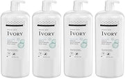 Ivory Gentle Moisturizing Body Wash for Dry, Sensitive Skin, Fragrance-free, 40 oz (Pack of 4)