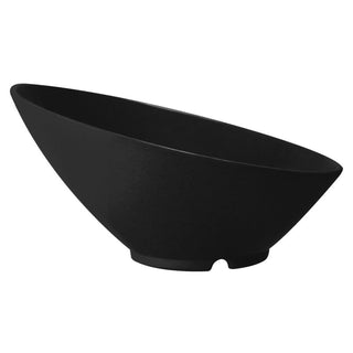 G.E.T. San Michele Black Cascading 36 Oz Melamine Bowl by GET – 36.0 ounces, Pack of 6, Model B-789-BK