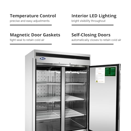 Atosa 43.8 cu. ft. / Stainless Steel / 43.8 cubic_feet Freezers