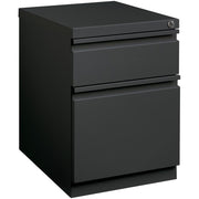 Hirsh Industries Dark Coal / Modern / 21.75" H x 15" W x 19.88" D Mobile File Cabinets