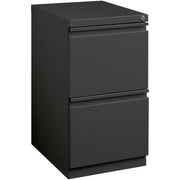 20" Deep 2 Drawer Mobile File Cabinet File in Charcoal by Hirsh Industries – One Size, Alloy Steel, Classic Charcoal, Model 19328