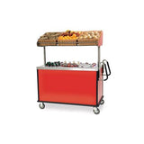 Mobile Breakfast Cart by Lakeside – Multicolor