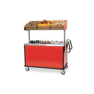 Mobile Breakfast Cart by Lakeside – Multicolor