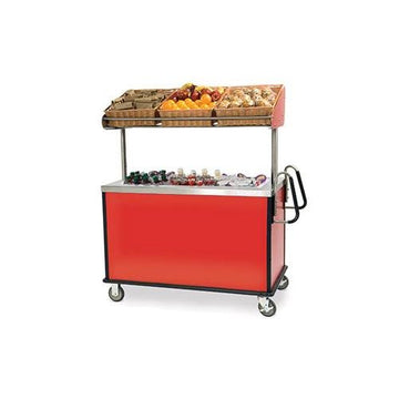 Mobile Breakfast Cart by Lakeside – Multicolor