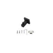 Isla 3-Pc Stainless Steel Hardware Set in Black by Elegant Kitchen and Bath – Stainless Steel, Black, Model HWB-12S3HMBK