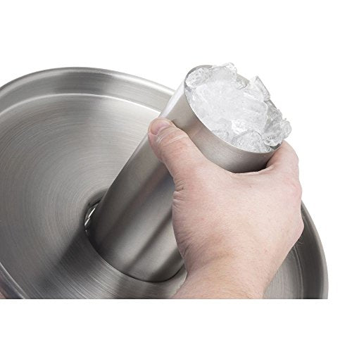HUBERT 5 Gallon / Clear / Modern Iced Beverage Dispensers