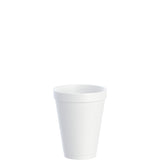 12 oz Insulated Foam Hot/Cold Cup by DART – 1000 Count (Pack of 1), 12.0 ounces, Foam, White, Pack of 1000